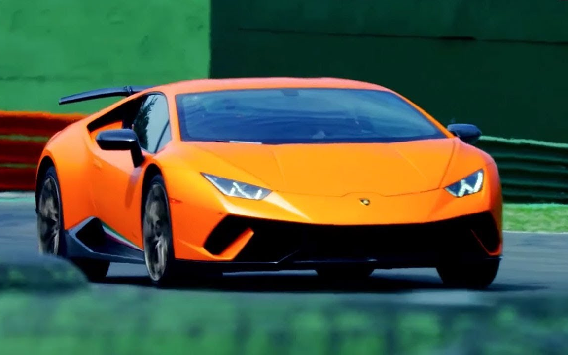 『超跑』兰博基尼huracan performance 赛道体验_哔哩哔哩 (゜-゜)つ