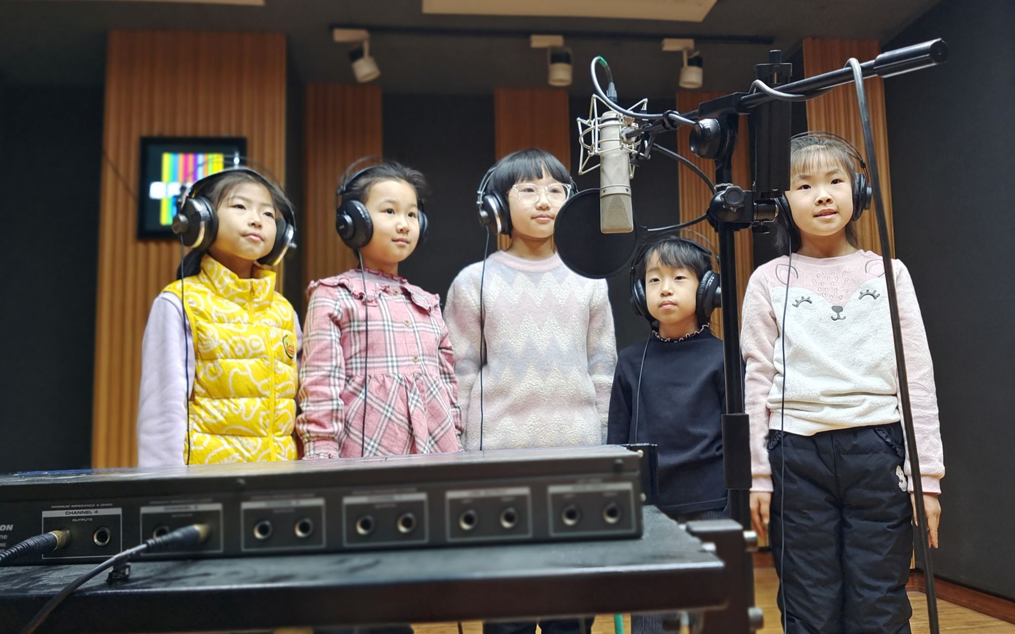 长春原声录音棚歌曲录制童声合唱好好学习天天向上