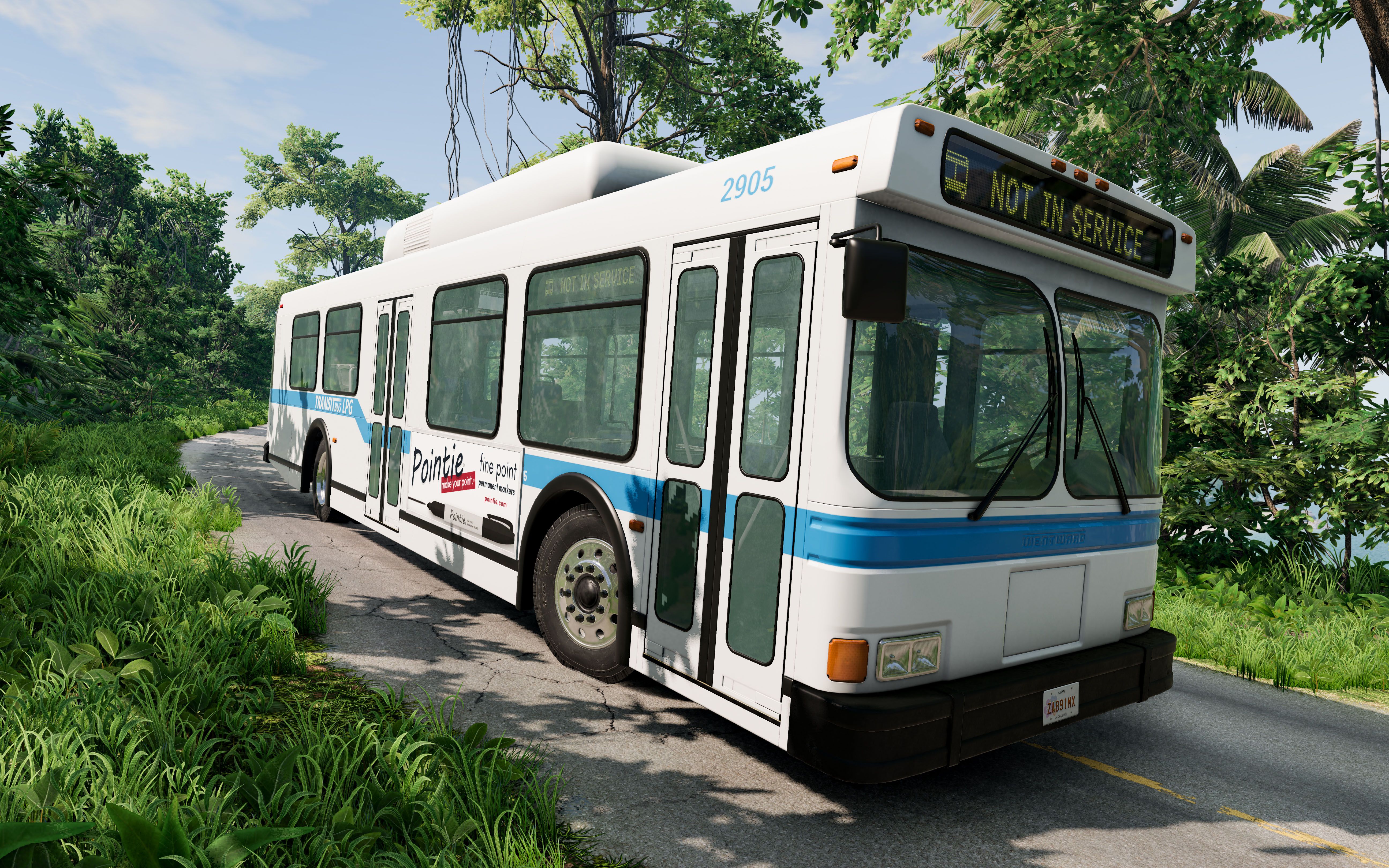 【助眠向】beamng dt35l公交车走行音