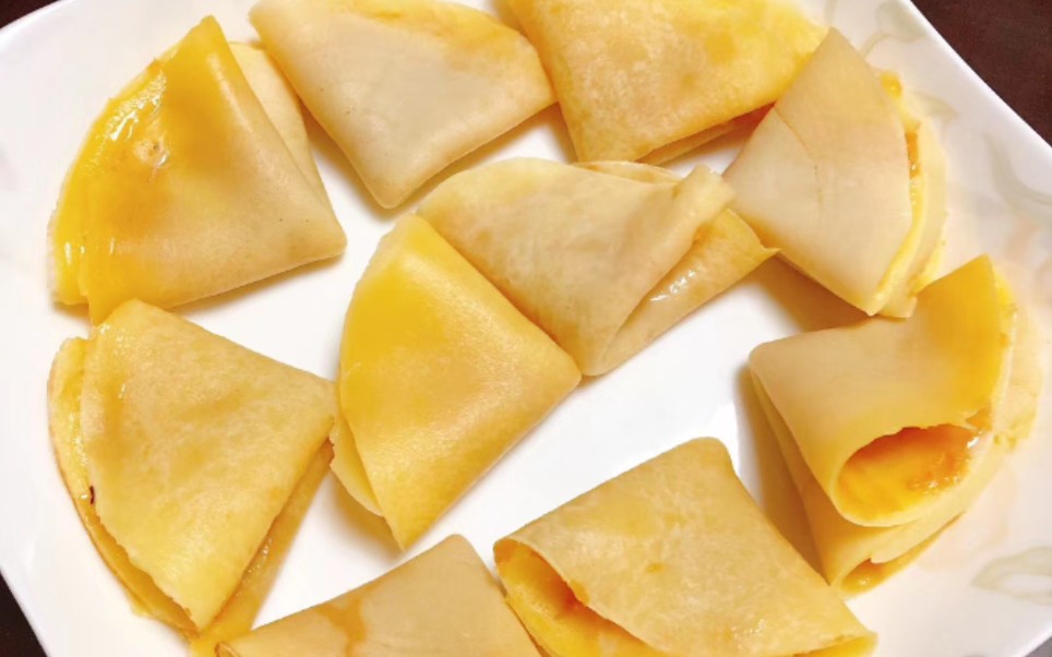 【一个废材的厨房日记】陆丰特色小吃鸡蛋饼,简单易做又好吃!