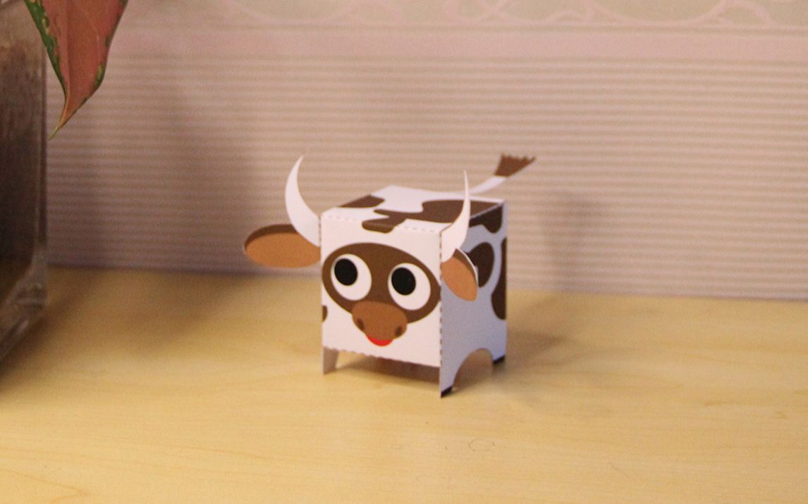 纸盒子牛制作视频_哔哩哔哩 (゜-゜)つロ 干杯~-bilibili