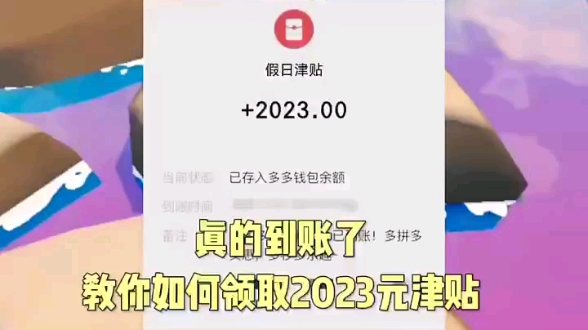 拼多多2023假日购物津贴活动哔哩哔哩bilibili