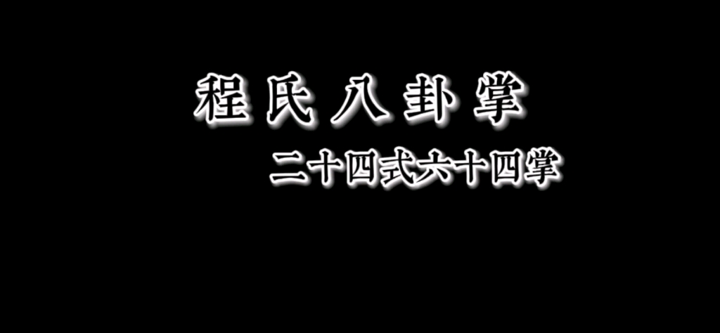 [图]程氏八卦掌——二十四式六十四掌