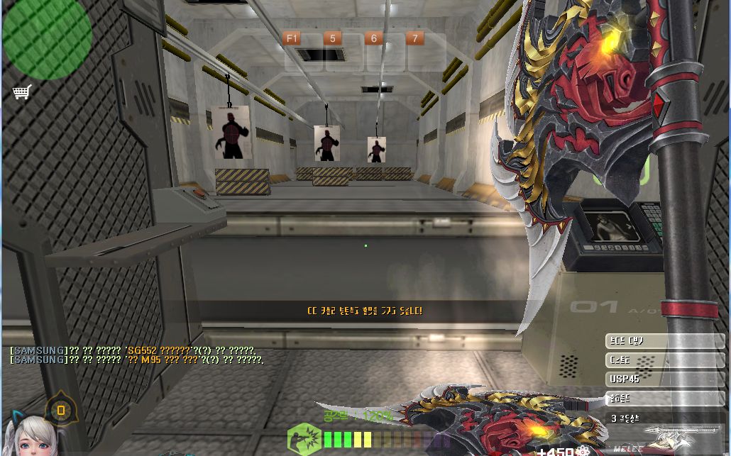 csol传奇武器神鬼开天特典武器弧光回旋刃展示厅预览