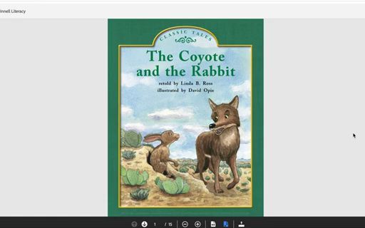 [图]The Coyote and the Rabbit