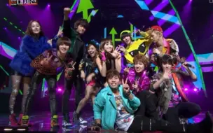 Download Video: 特别合作现场-SHINee f(x) VS Secret，B.A.P - Dance Performance @121231 2012 MBC 歌谣大祝祭-