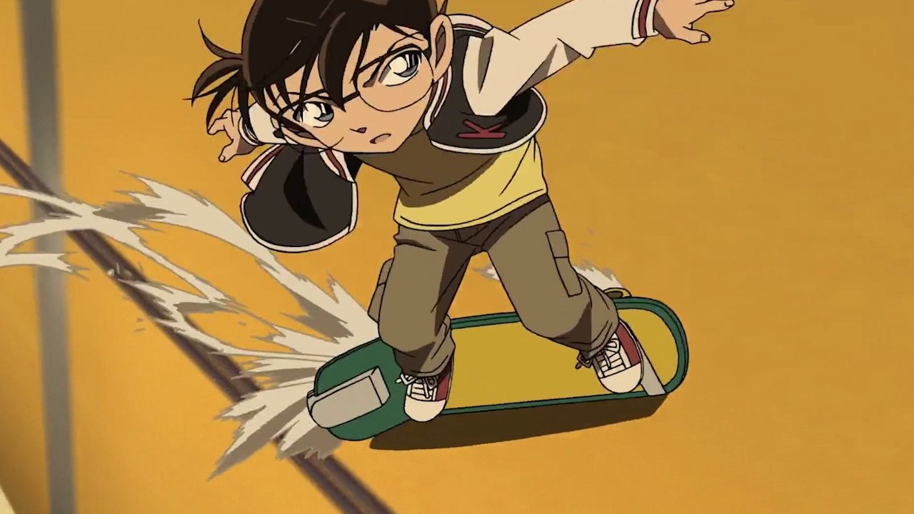 柯南-被案件耽误的滑板手