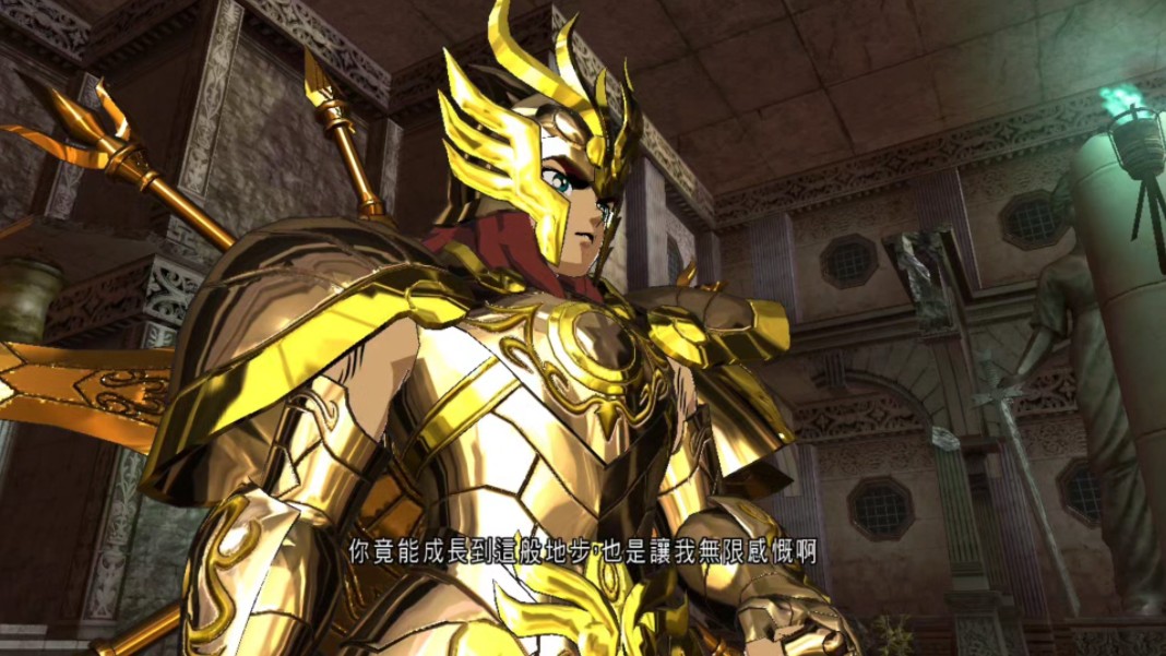 圣斗士星矢庐山百龙霸 神天龙紫龙vs神天秤童虎 打败我青出于蓝而