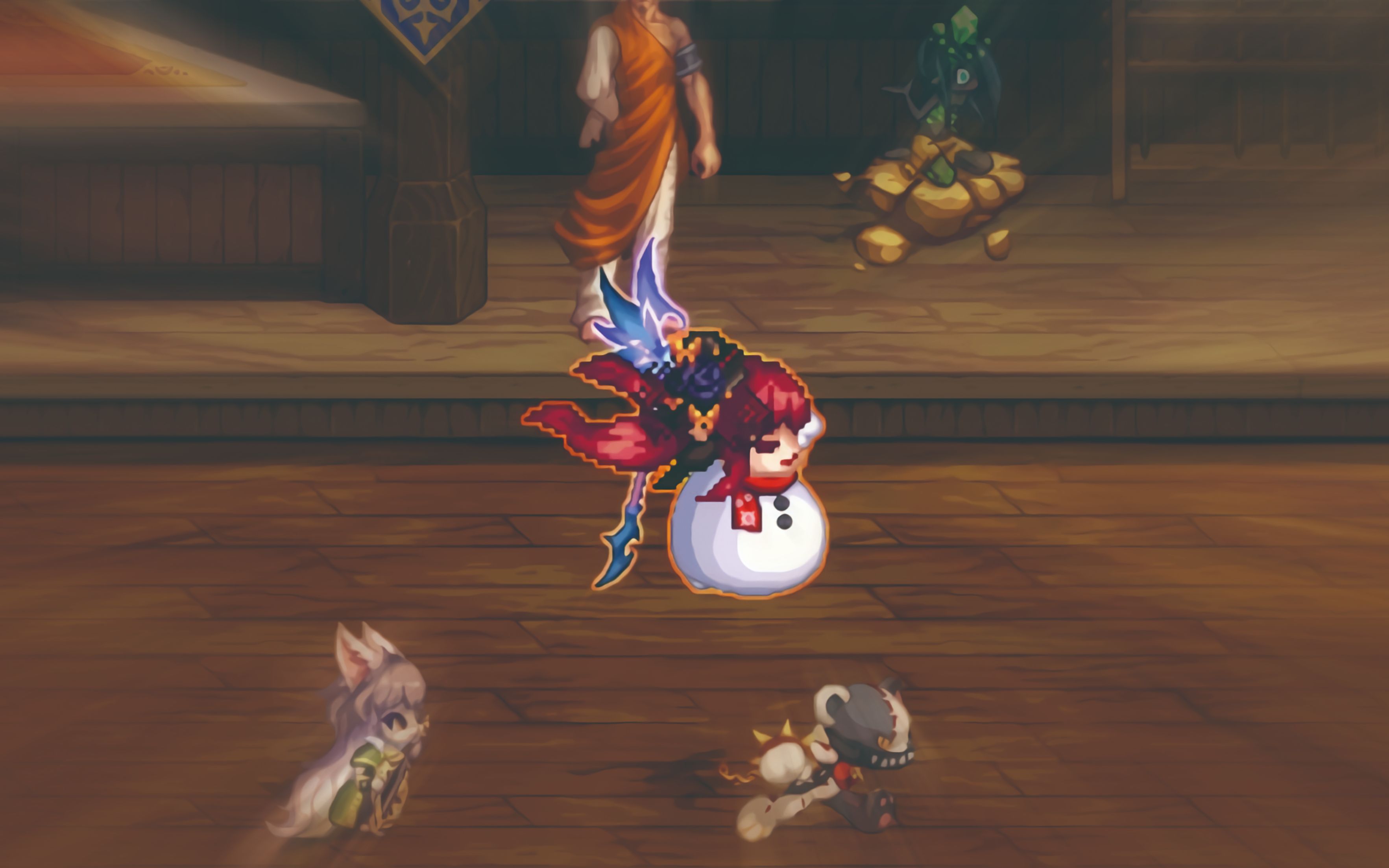 dnf:夏日版本活动更新,登陆就送雪人套上衣,哈林还能升级95a