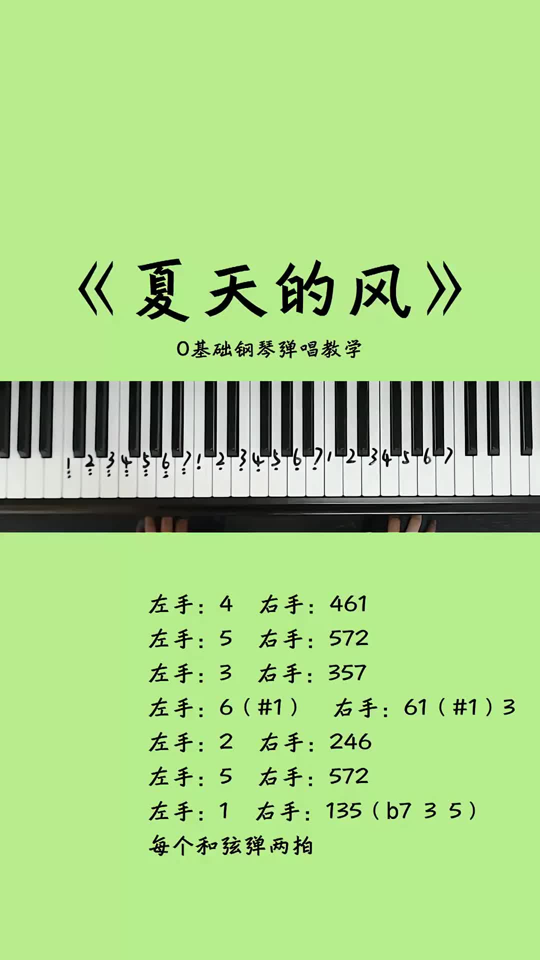 我看见你酷酷的笑容也有腼腆的时候周杰伦夏天的风钢琴