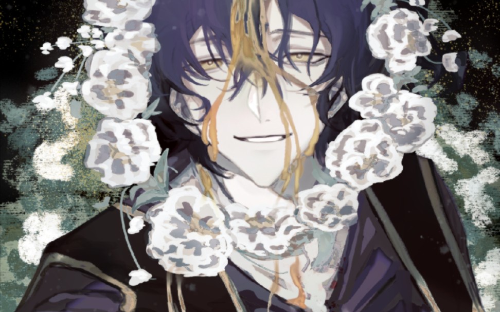 【细胞神曲/绘画过程】白蔷薇