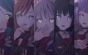 Download Video: 「BanG Dream! x MMD」今夜 1人目のくちつﾞけ「Roselia」