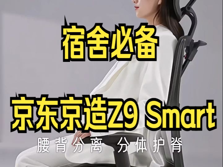 京东京造Z9 Smart人体工学椅哔哩哔哩bilibili