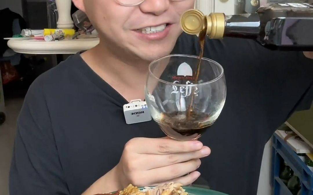 肘子拌饭太香啦,亚洲醋王