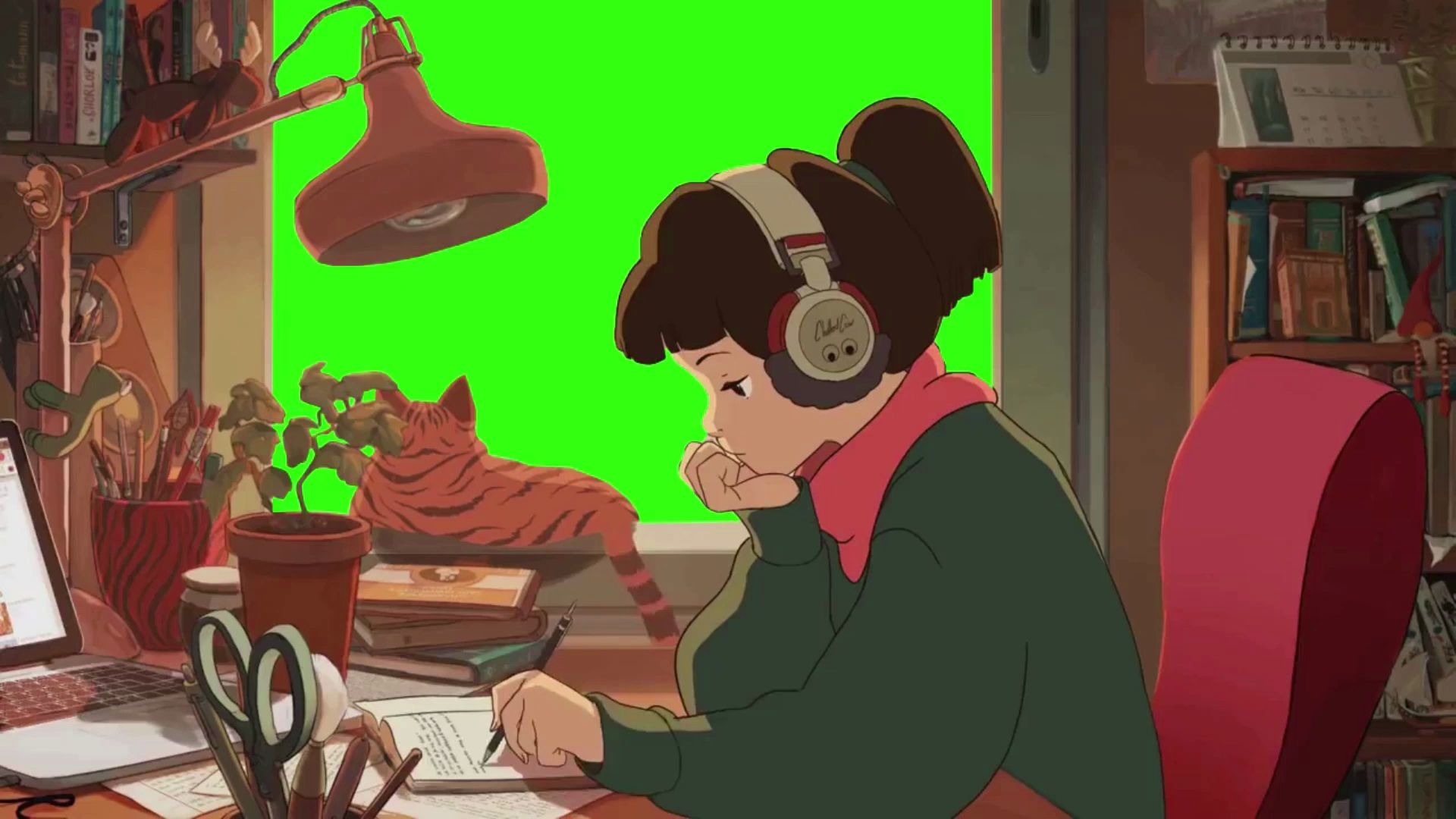 lofi girl 数星星