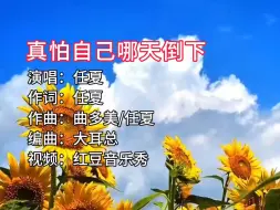 刀郎演唱会带红的歌曲《真怕自己哪天倒下》任夏演唱，歌声动听伤感