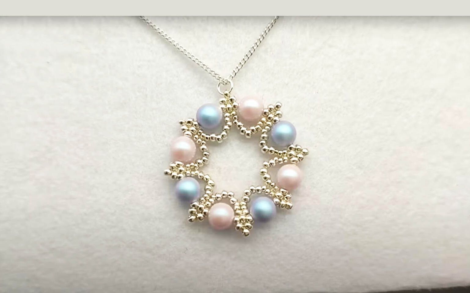 珍珠项链diy:手作礼物,用心制作,传递真挚情感!