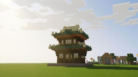 这他妈才是王府 蜀王府 我的世界 中式建筑 别人的世界 Minecraft 哔哩哔哩