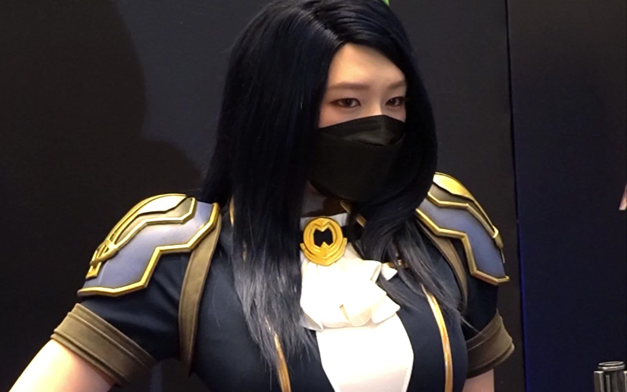 lol英雄联盟漫展cosplay女枪凯特琳