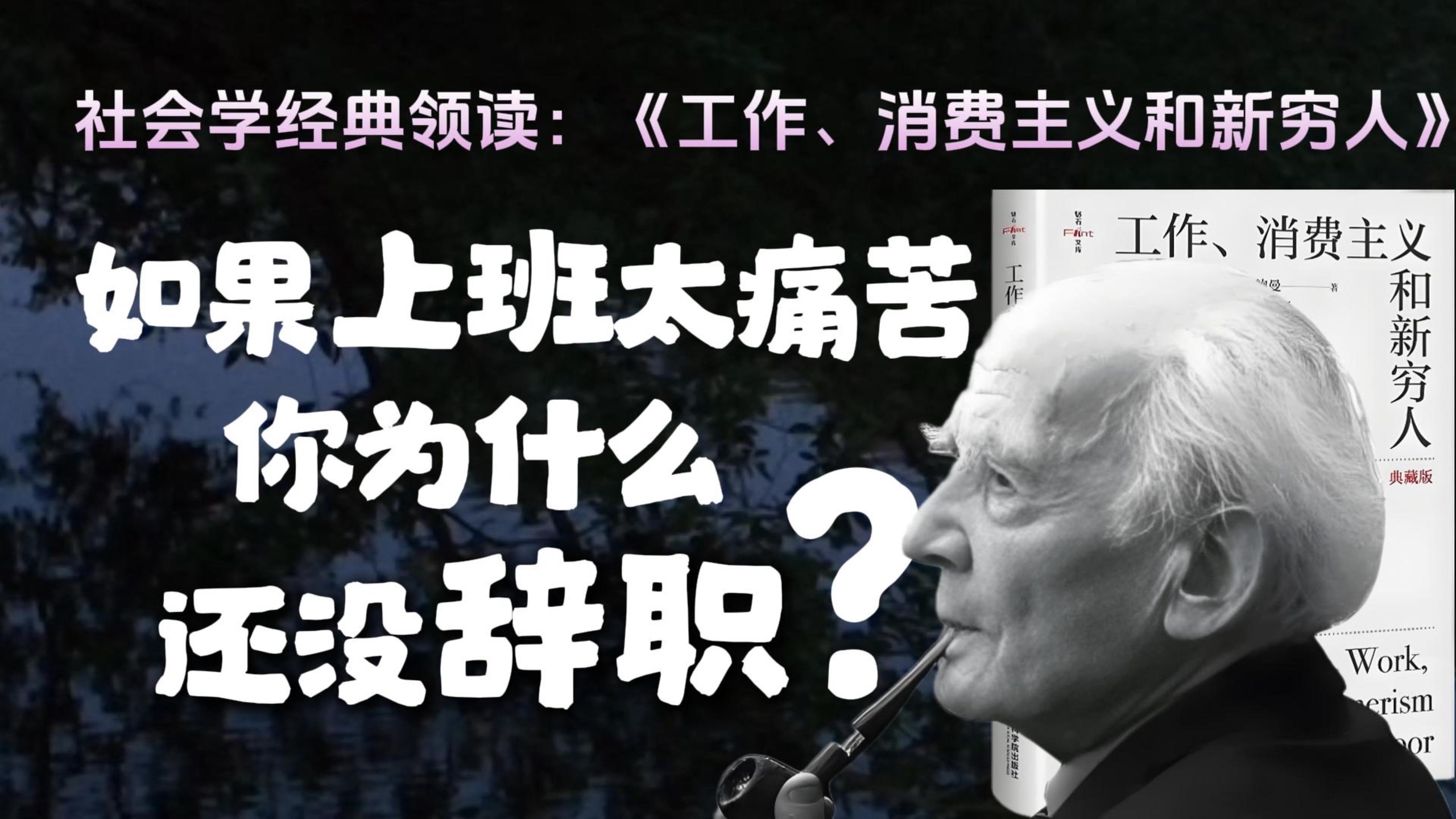 为什么有人即使不缺钱，也不敢辞职？一本书看清“工作”的真相！