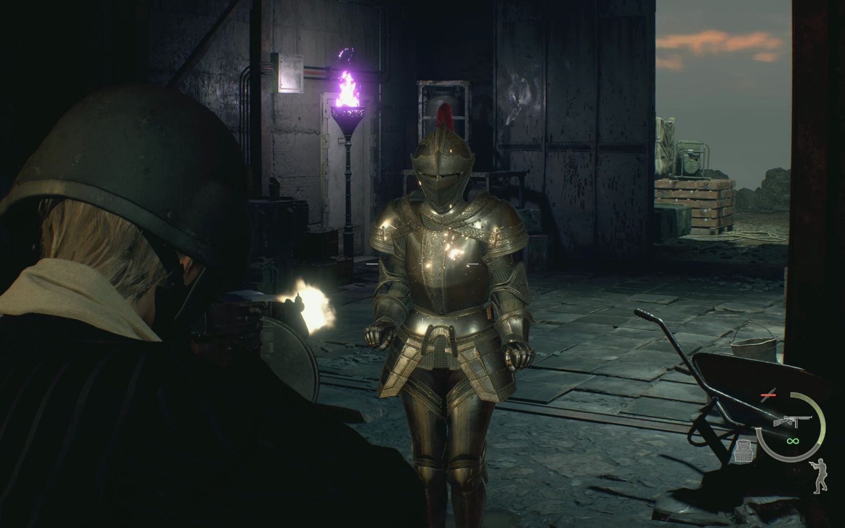 生化4碍事梨的巨硬盔甲