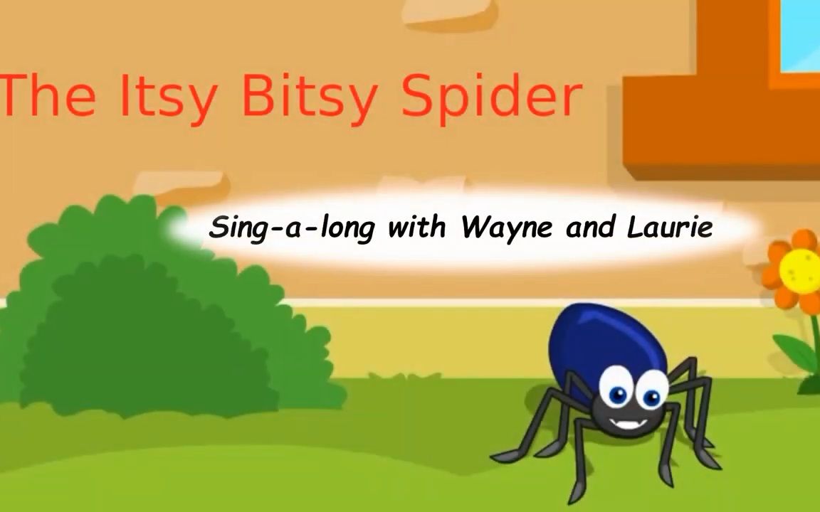 [图]The Itsy Bitsy Spider经典英文儿歌乡村民谣版演绎