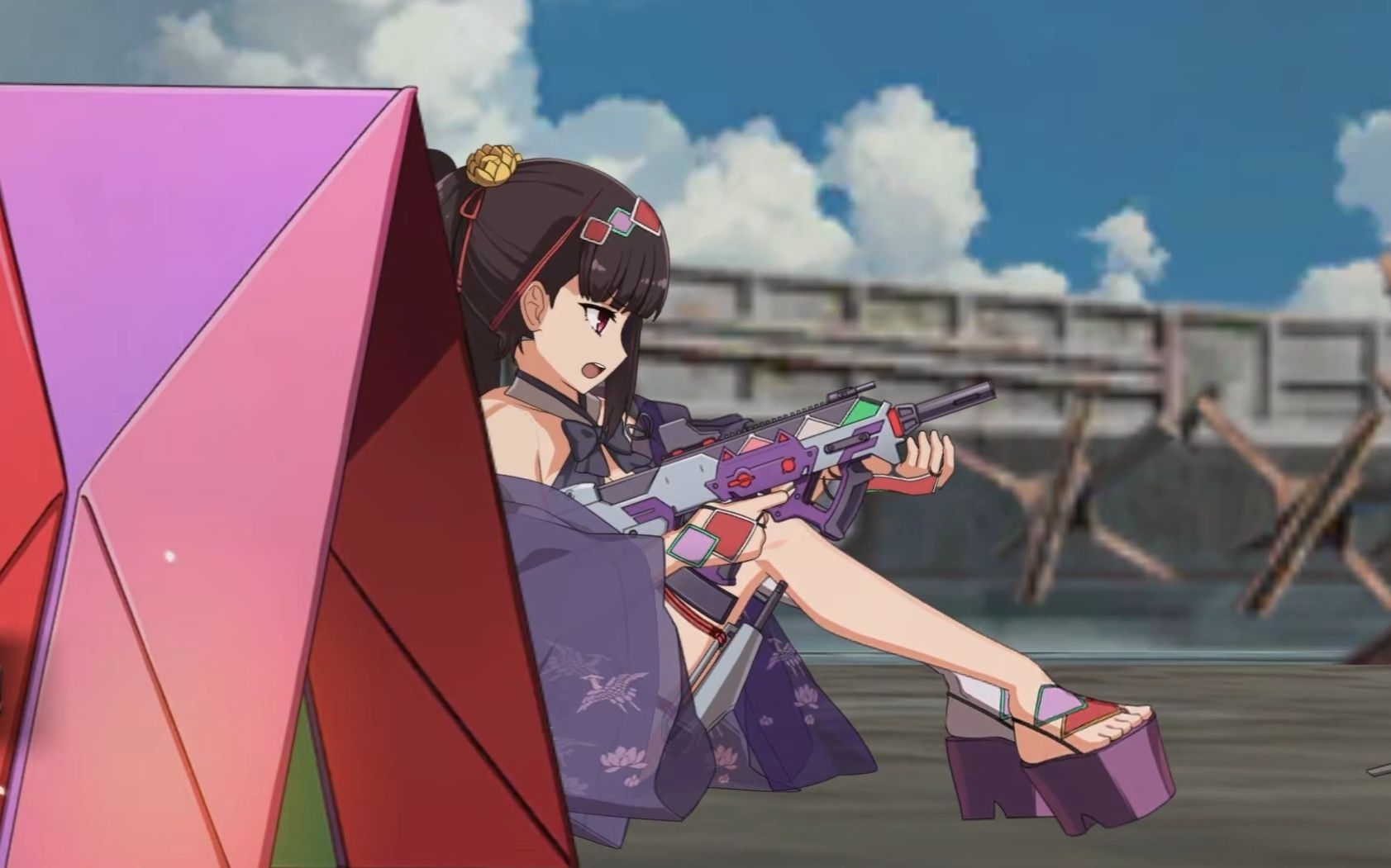 【4k/120帧/收藏级】玩fps的刑部姬