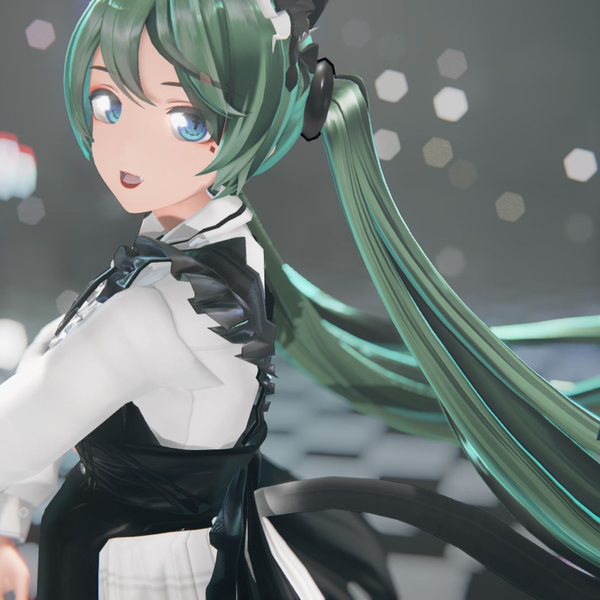 初音ミクMMD】ONE OFF MIND【YYB式改变初音未来-伯爵女仆】_哔哩哔哩_ 