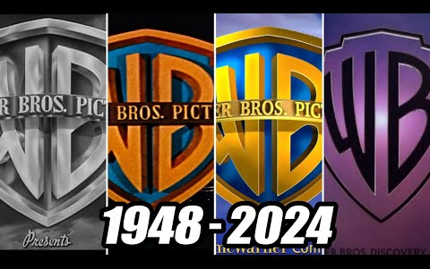 华纳兄弟标志的演变 19482024Evolution of Warner Bros logo | 19482024哔哩哔哩bilibili