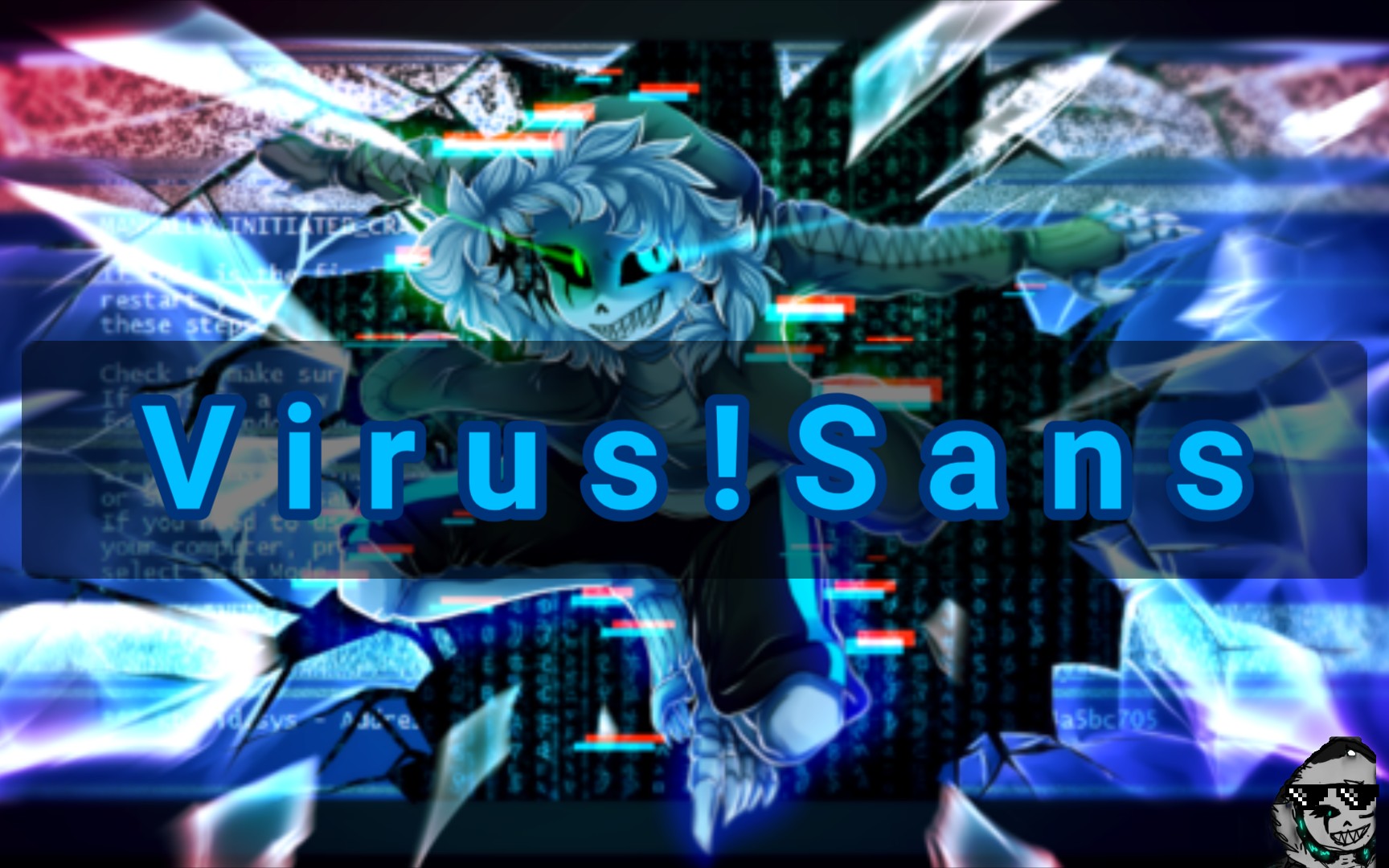 virus sans图片