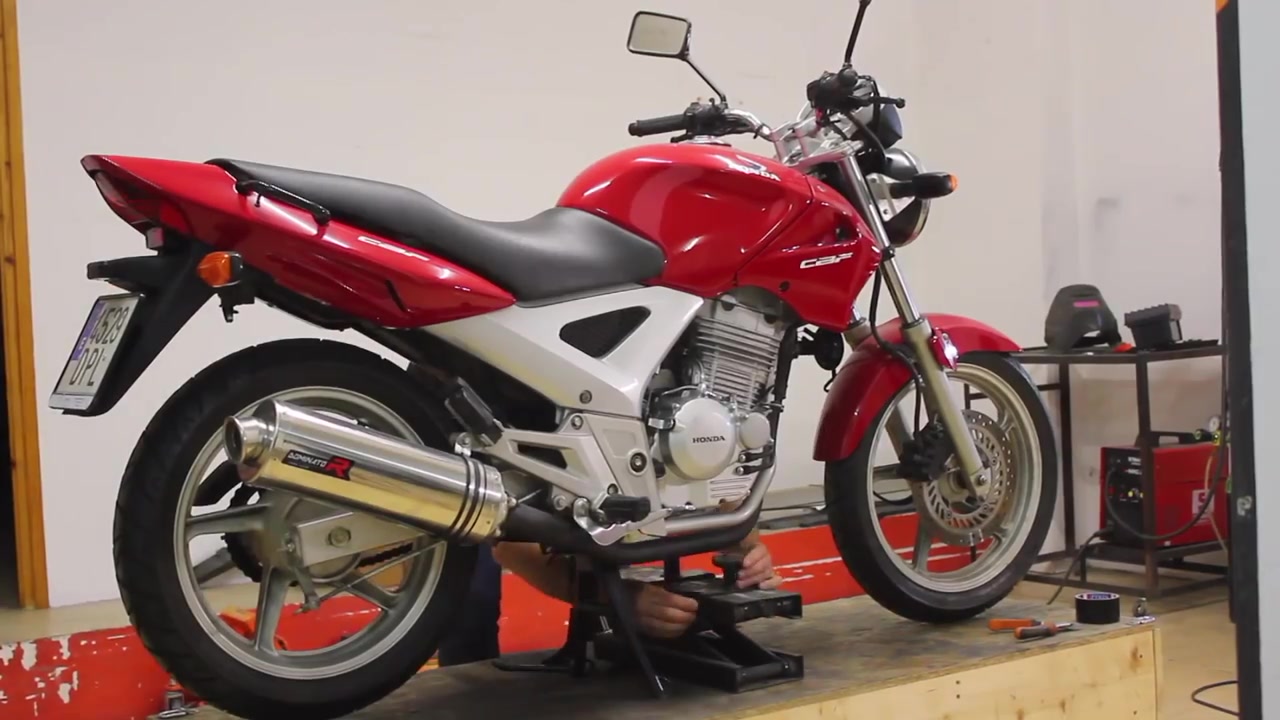 (一口气系列)不敢相信一口气看完了本田cbf250爆改全过程,太爽了-第一