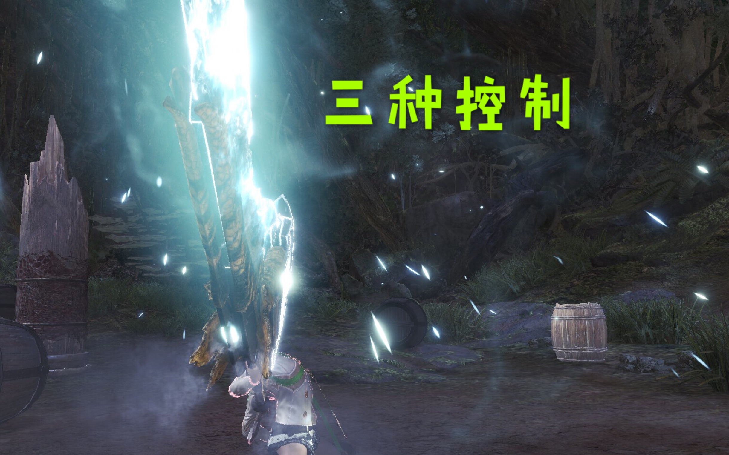 【MHW】这是一把能打3种控制,特效给力的武器...用一只可爱的惨爪龙做例子!哔哩哔哩bilibili