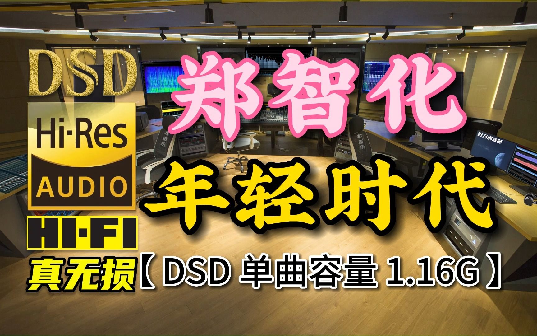 郑智化经典歌曲《年轻时代》DSD完整版,单曲容量1.16G【30万首精选真正DSD无损HIFI音乐,百万调音师制作】哔哩哔哩bilibili