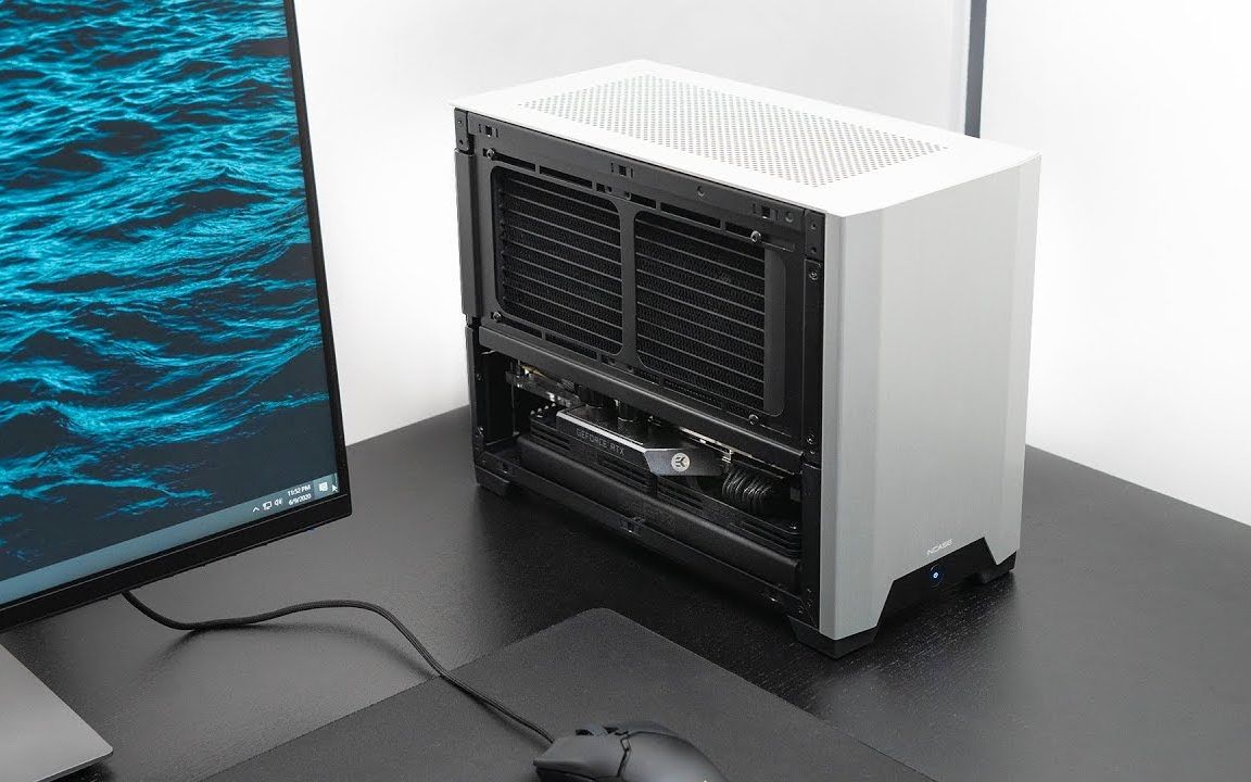 双冷排的ncase m1天下第一【optimum tech】_哔哩哔哩 (゜-゜)つロ