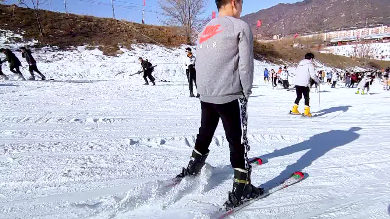 2019天津盘山滑雪哔哩哔哩bilibili