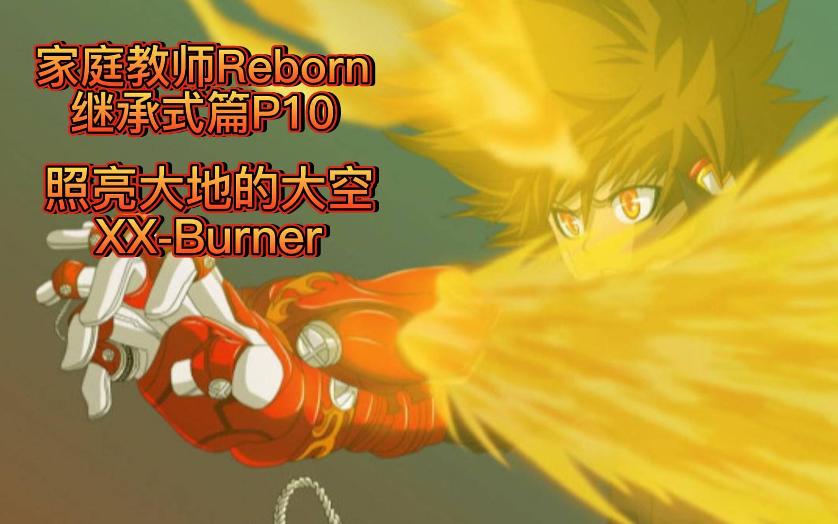 《家庭教师reborn》继承式篇p10照亮大地的大空 xx-burner