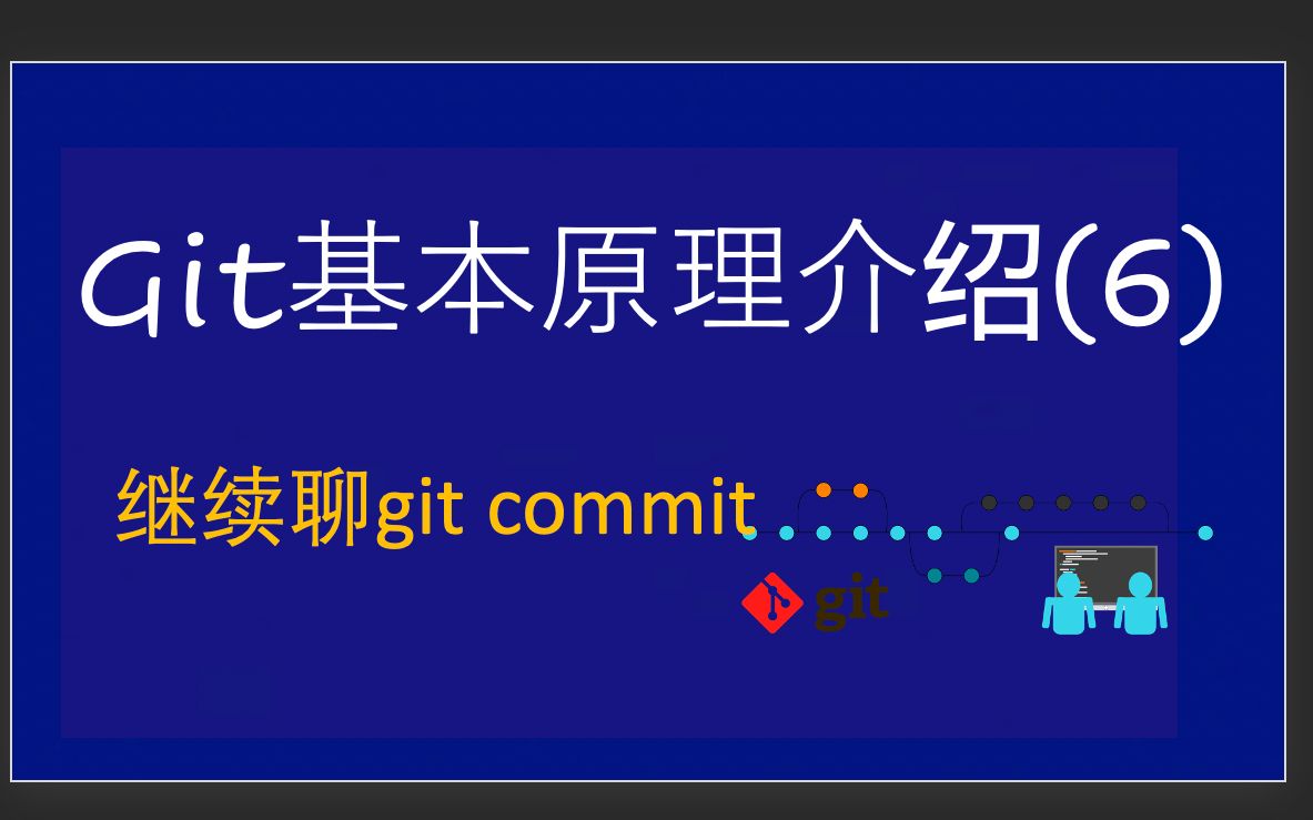 Git基本原理介绍(6)——继续梳理commit哔哩哔哩bilibili