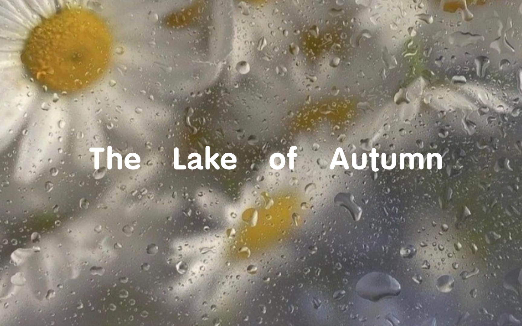 英文朗读‖ 秋之湖 the lake of autumn哔哩哔哩bilibili