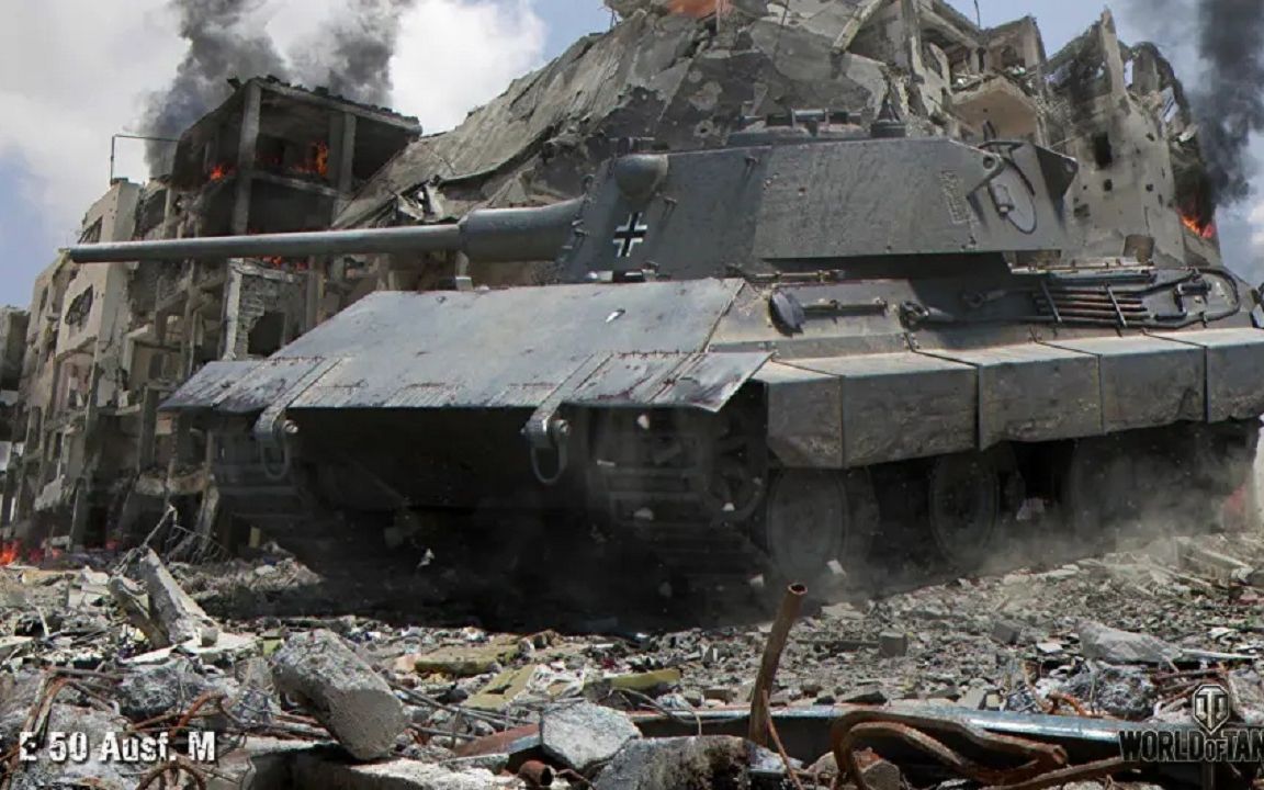 world of tanks.坦克世界e-50坦克