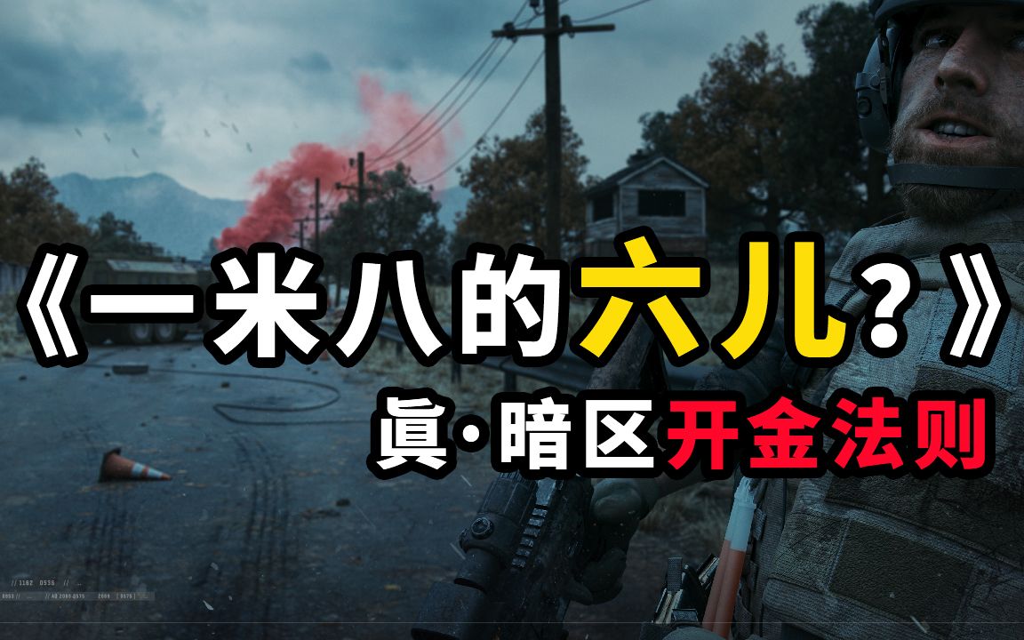 【暗区突围】一米八的六儿?真ⷦš—区开金法则