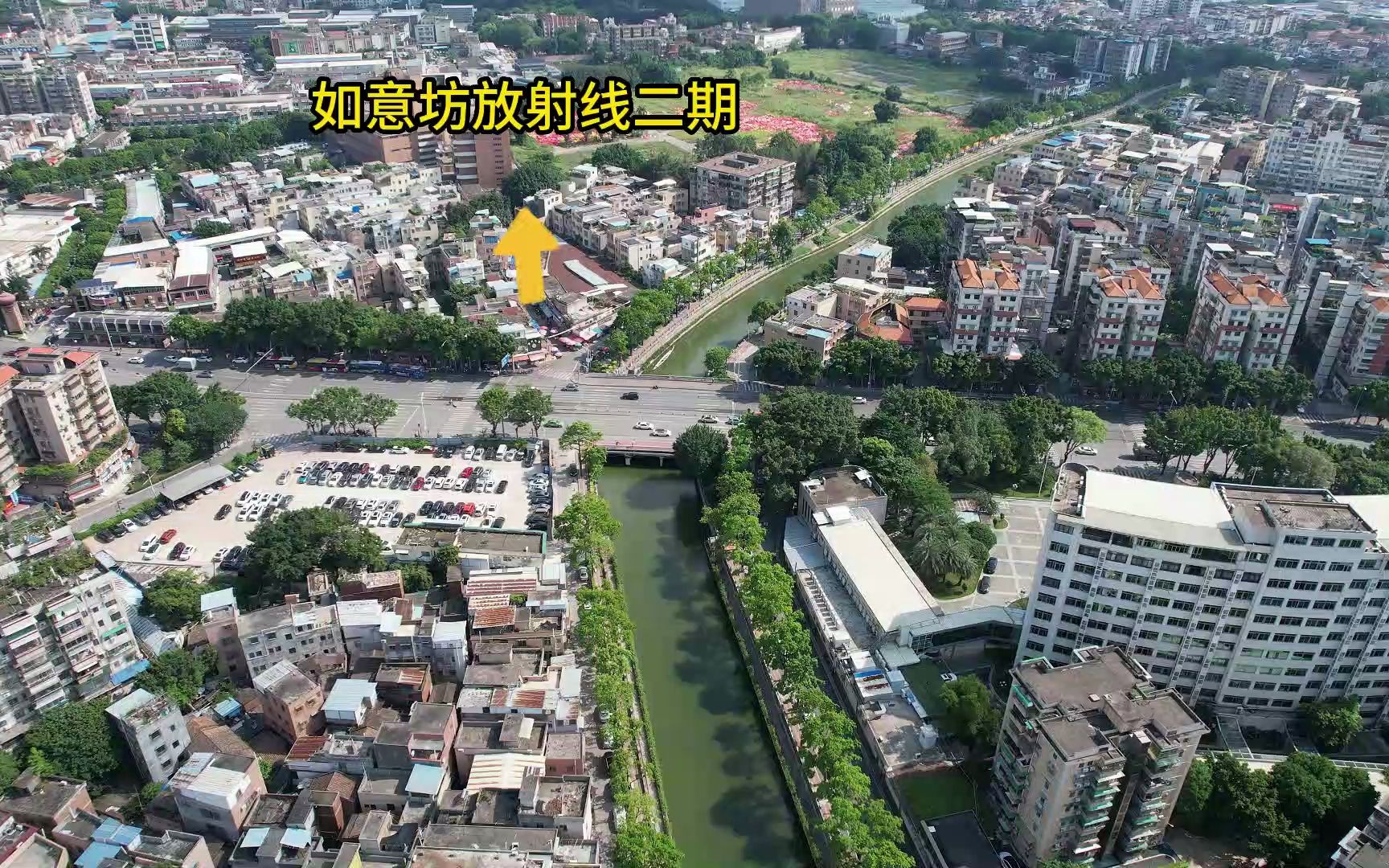 广州市内环路如意坊放射线立交及过江隧道建设进展202306