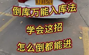 Tải video: 倒库万能入库法 学会这招 怎么倒都能进