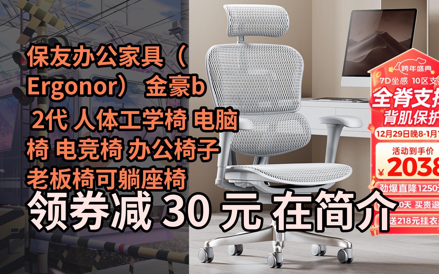 友辦公傢俱(ergonor) 金豪b 2代 人體工學椅 電腦椅 電競椅 辦公椅子