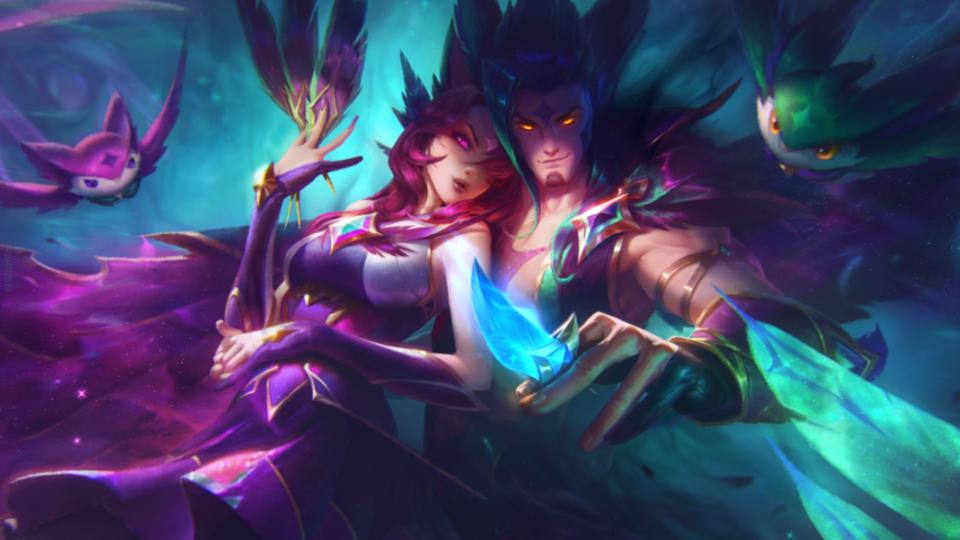 霞洛的精彩配合!