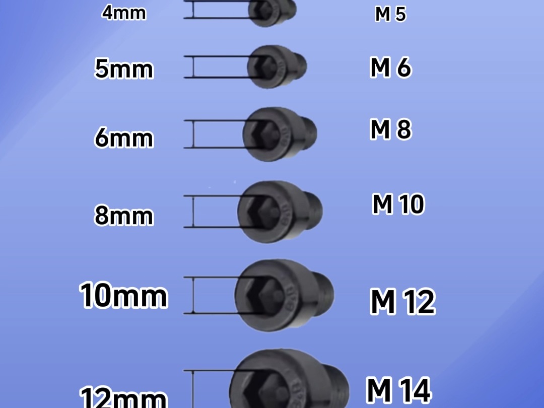 内六角圆柱头螺钉尺寸规格.哔哩哔哩bilibili