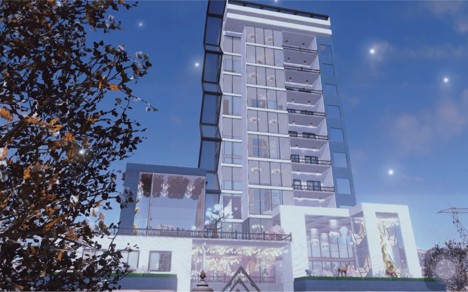 双人地基《万歌大厦》原创:秋日森林娜娜