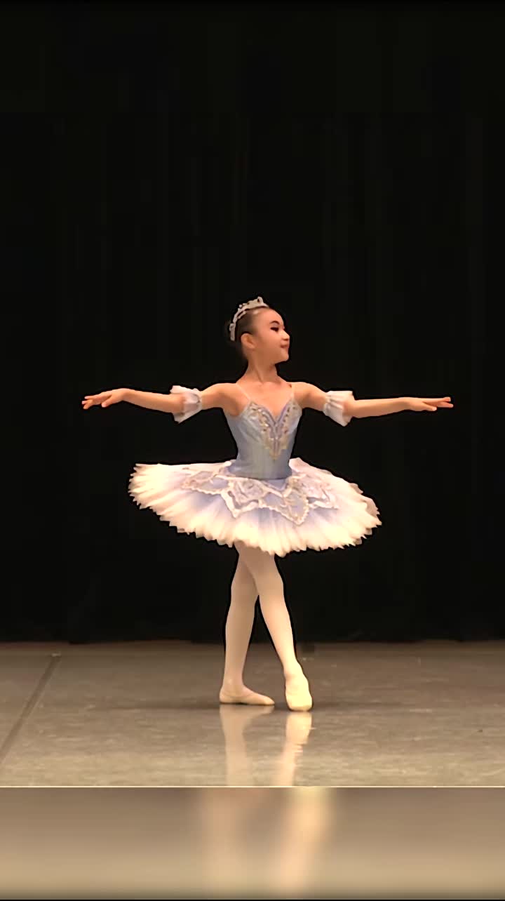 蓝鸟芭蕾变奏芭蕾圈儿童芭蕾抖音小助手少儿芭蕾金芭蕾舞蹈上海金