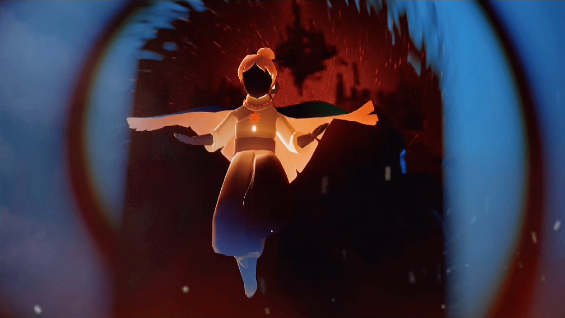 【sky光遇】无翼摄影师拍的第一个变装!_光·遇