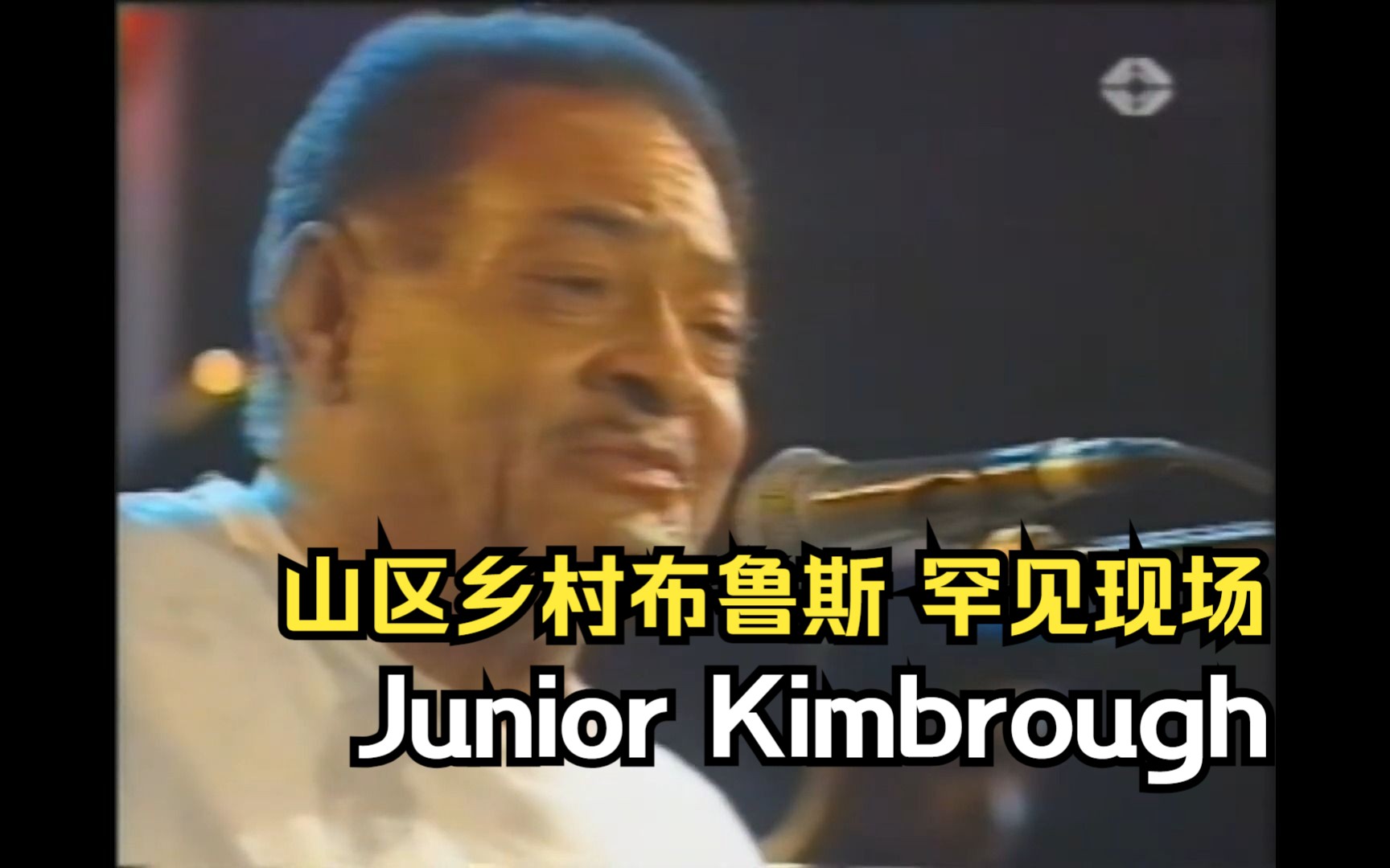 [图]【山区乡村布鲁斯】Junior Kimbrough 1993年 Bellinzonia Blues Festival 现场