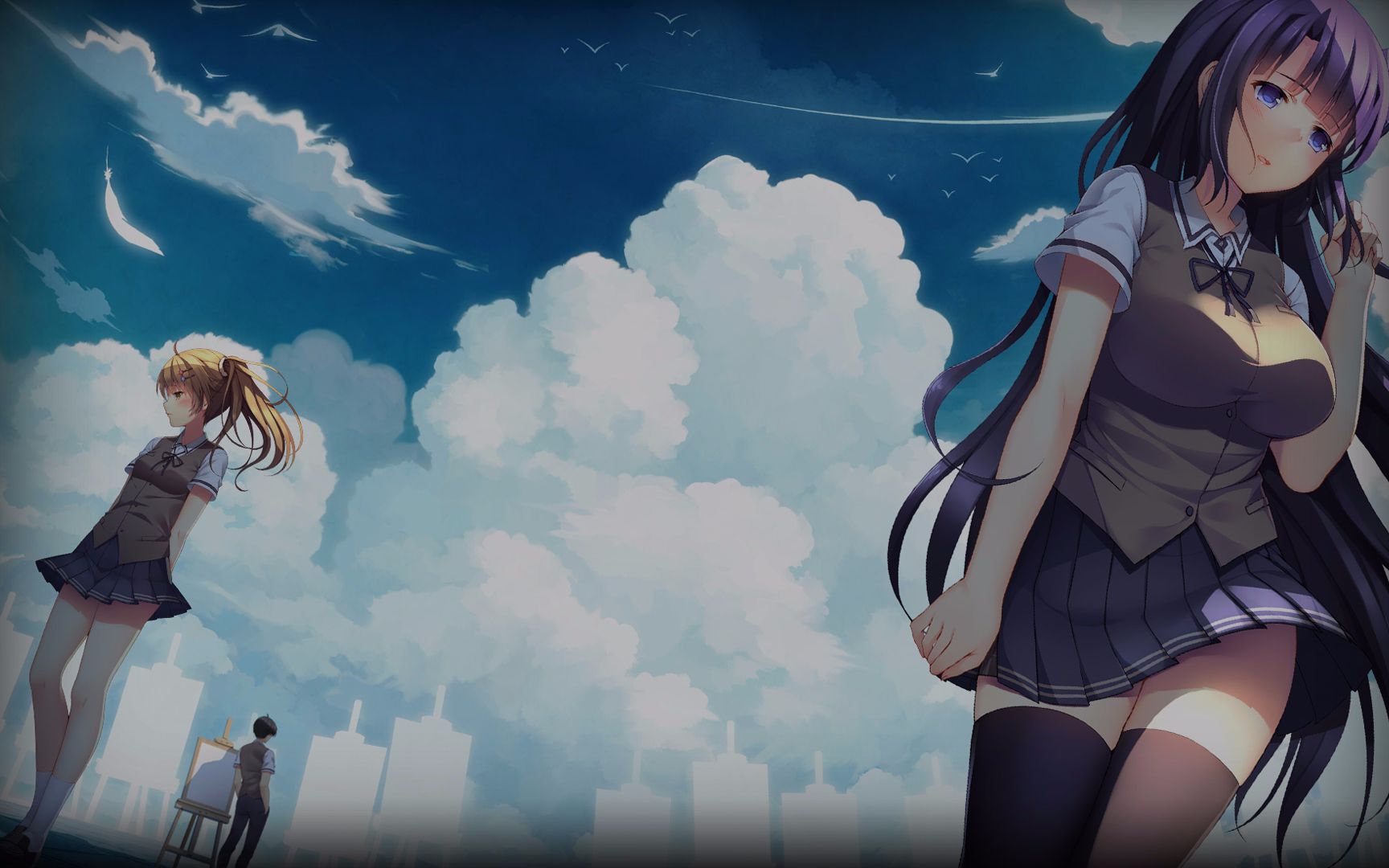 【卷毛白】三色绘恋 我们三人的运动会(完结) 1-8 所以邱诚你为什么